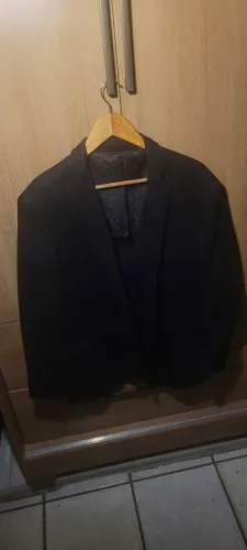 Paletó Algodão Preto