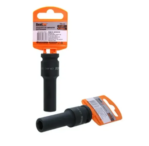 SOQUETE DE IMPACTO SEXTAVADO 1/2POL 10MM BESTFER