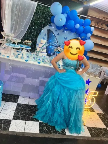 Vestido  15 anos dois em um