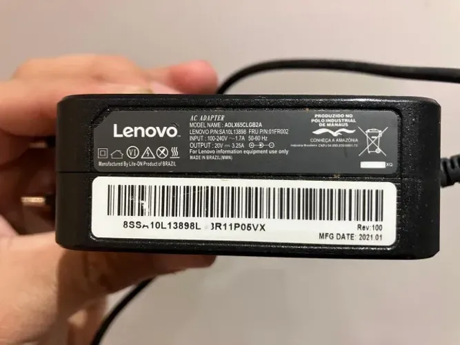 carregador notebook lenovo ORIGINAL