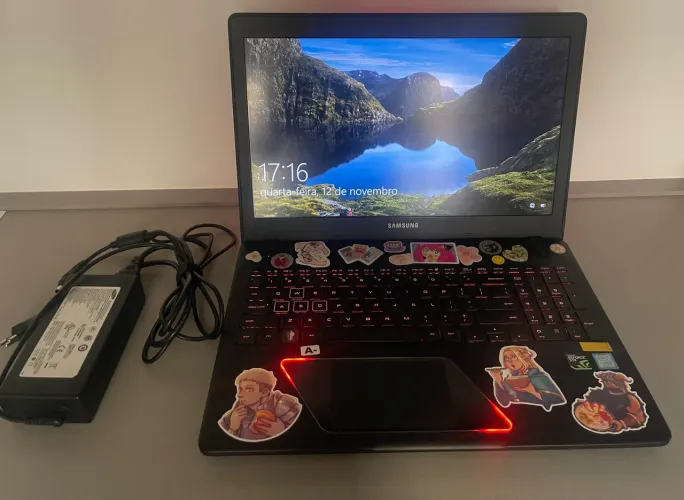 Notebook Gamer Samsung Odyssey 2020 - i5 | 1TB HDD + 1TB SSD |  | Windows 10 ?