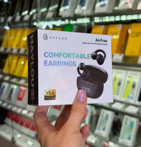 Fone de Ouvido Haylou Airfree TWS V5.4 - Conforto e Qualidade!
