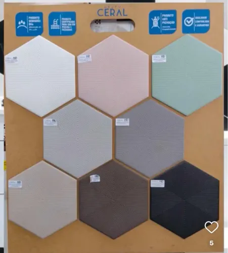 Revestimentos Hexagonais Ceral HD - Novo