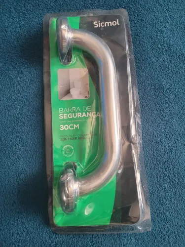 Barra de suporte banheiro 30 cm<br>80