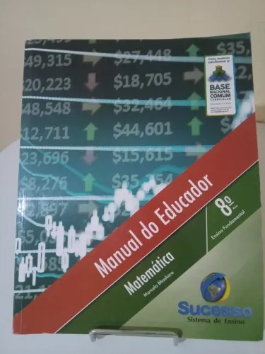 Livro didático Manual do Educador Matemática 8º Ano - Editora Sucesso