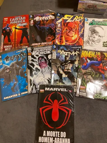 Coleção HQs Marvel e DC