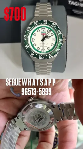 Relógio TAG HEUER - F1 AUTOMÁTICO - BEZEL VERDE