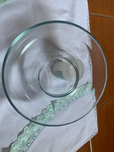 FORMA DE BOLO DE VIDRO 