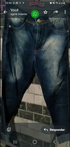Calça Jeans Azul