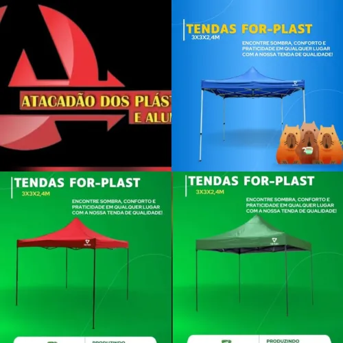 Tendas For-Plast 3x3x2,4m
