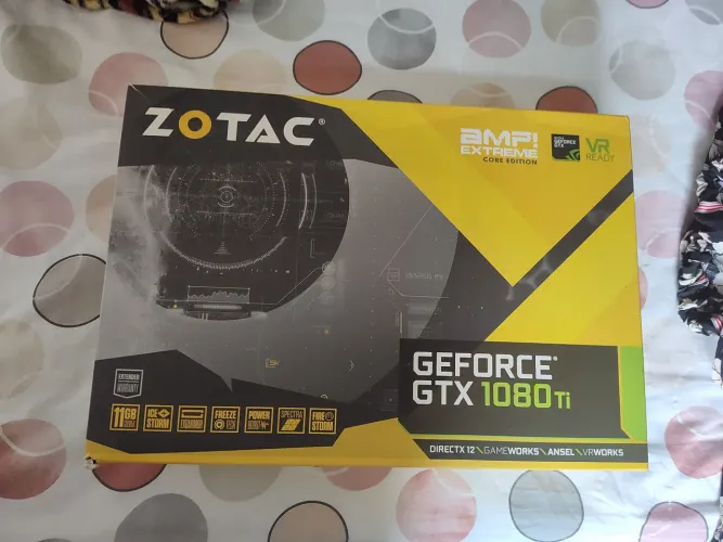 Placa vídeo GTX 1080ti amp