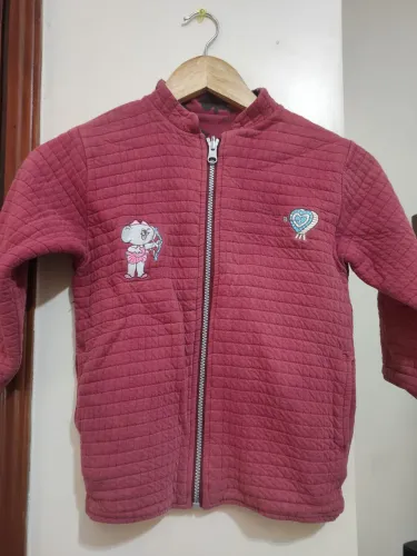 Casaco Infantil Bordado dupla face Lilica Ripilica 