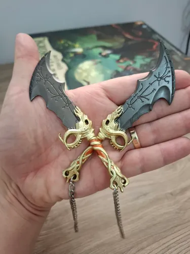 Lâminas do Caos - Armas icônicas. 100% metal