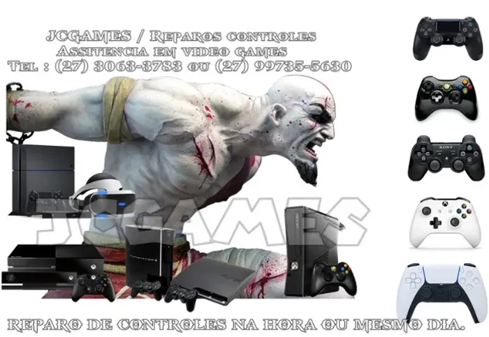 Manutenção em video games em geral / PS5 /PS4 /One Series / one S / Todos modelos