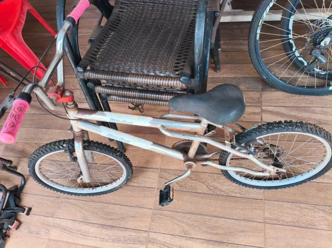 Bicicleta Cromada BMX