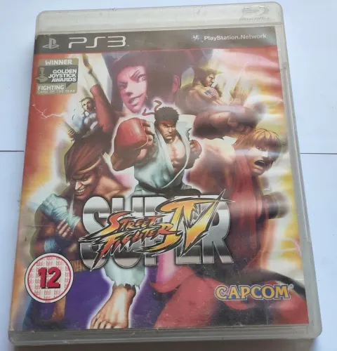 Super Street Fighter IV - Playstation 3 PS3 em Uberlândia e Uberaba.