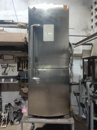 Geladeira Brastemp Inox BRE50NRANA