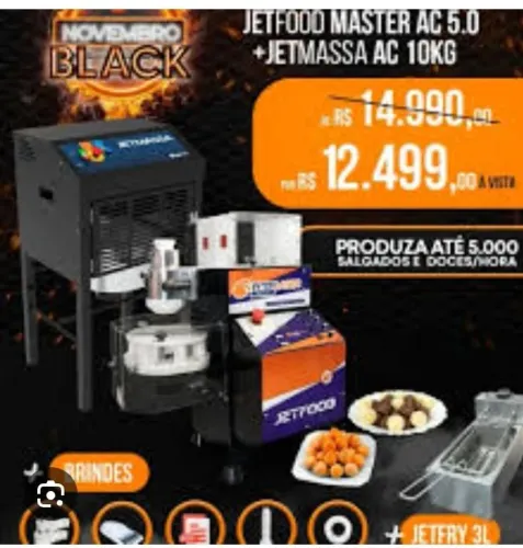 Máquina de salgados e doces 
