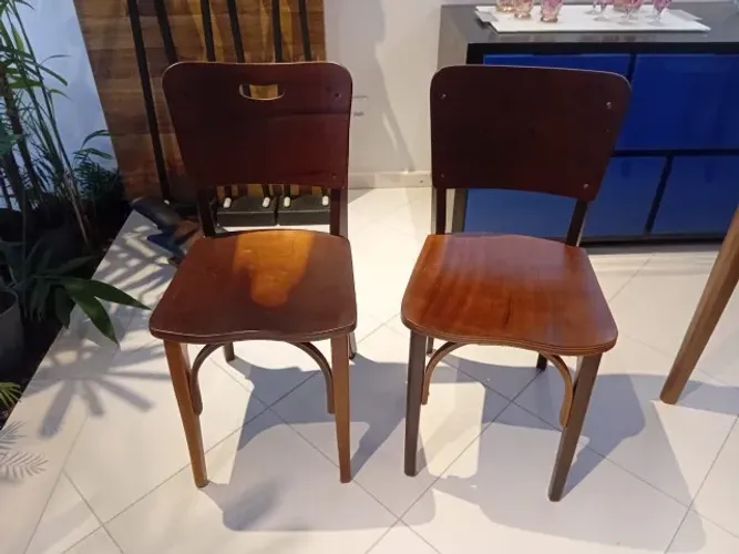 Par de Cadeiras Antigas Gerdau - Restauradas