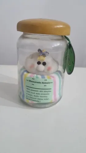 Colecionismo - Antigo Boneco GENTE EM CONSERVA Original - Namorada Demais