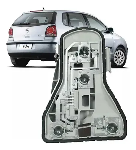 Circuito Soquete Lanterna Esquerdo Vw Polo Hatch 2007 2011 Esquerdo/motorista Original