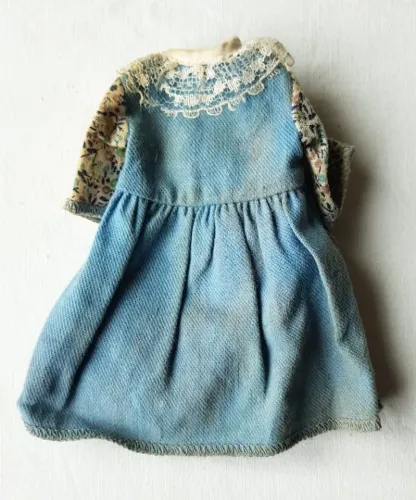 Brinquedo Vintage - Vestido de Boneca Estrela (Minidoll) - Anos 70