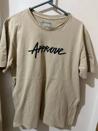 Camiseta Approve Original Bege