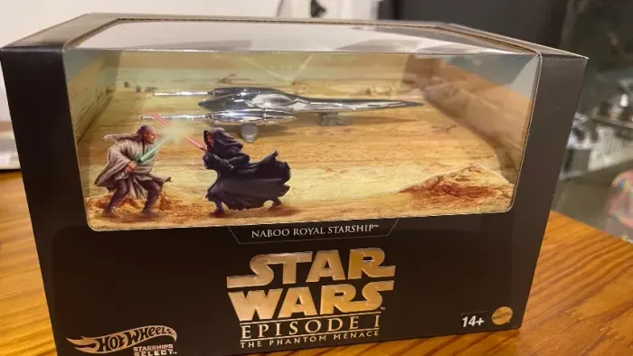 Nave Hot Wheels Star Wars - Royal Naboo Mattel - Exclusivo CCXP 2024