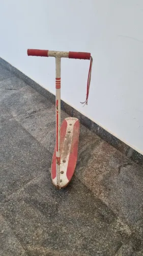 Brinquedo Antigo Anos 70 - Patinete Skatenete Bandeirantes - Raridade