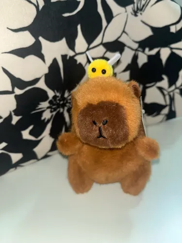 Chaveiro de Pelúcia - Capivara Abelha