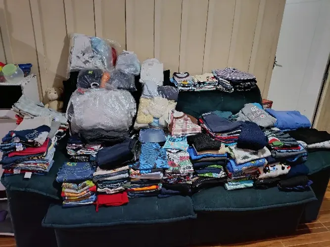 Estoque para brechó infantil Menino