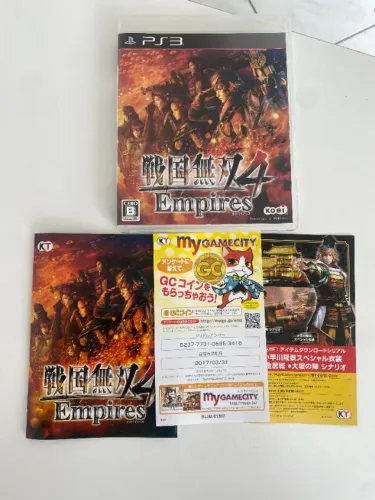 JOGO SAMURAI WARRIORS 4 EMPIRES (JPN) SEMINOVO - PS3
