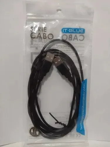 Cabo Usb Macho/macho 2mts It Blue Le-878