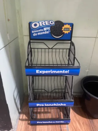 Expositor nunca usado da Oreo