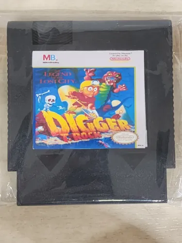 Digger Rock - The Legend of the Lost City - Nintendo NES