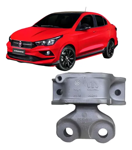 Coxim Motor Esquerdo Uno Mobi Argo Cronos 2016 Original