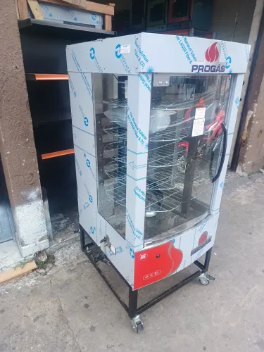 máquina frango giratória