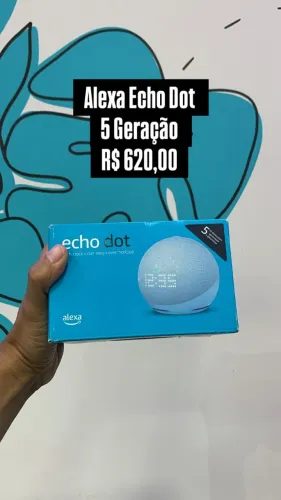 Alexa Echo Dot / Lacrado 5° Geração / com Garantia / Loja física $620,00