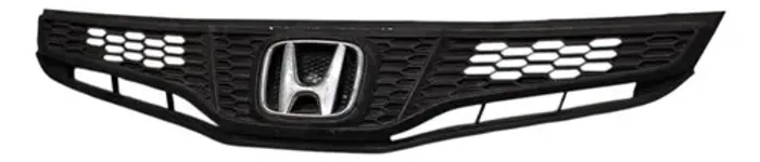 Grade Parachoque Dianteiro Honda Fit 2014 Preto Fosco Fosco