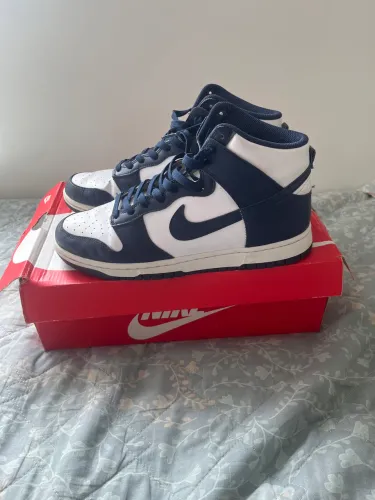 Dunk high midnight navy tamanho 42