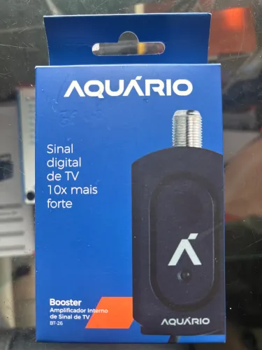 Amplificador interno de sinal de tv