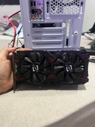 Placa de video RX 5500 XT 8GB + Fonte 500W 