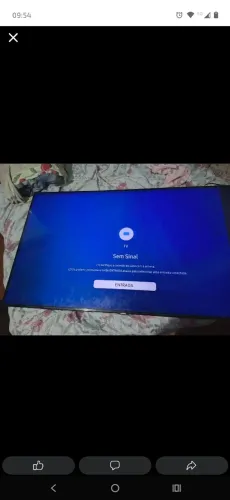 Tv Samsung com defeito