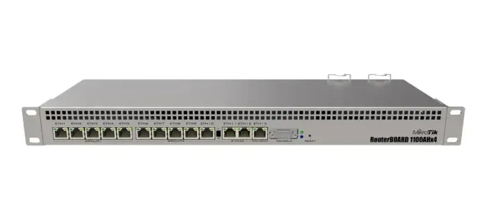 Roteador MikroTik RB1100AHx4 (RB1100X4) RouterBOARD - Licença L6