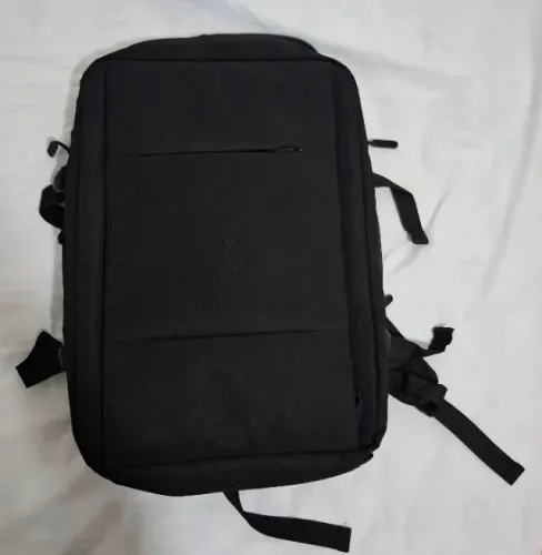 Mochila Grande Nylon Travel Bagaggio Preta