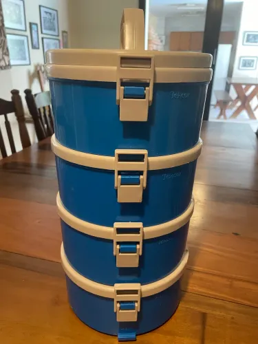 Conjunto Marmita Térmica C/ Divisórias 4 Pçs Tekcor