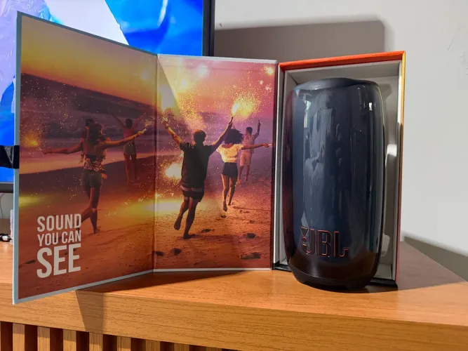 Jbl pulse 5 com caixa