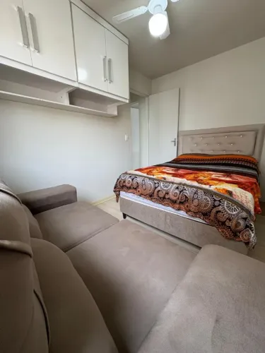 Apartamento mobiliado  de 2 dormitórios no Novo Mundo
