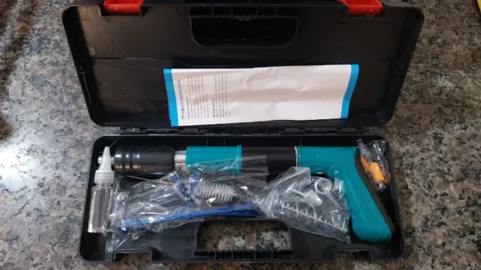 Kit pistola de pregos (Brinde 20 pregos)
