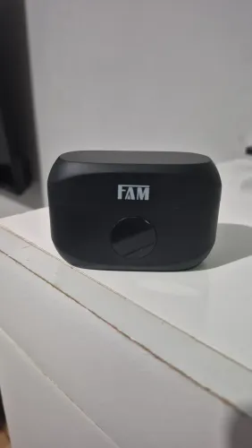 Microfone de lapela fam entrada iphone